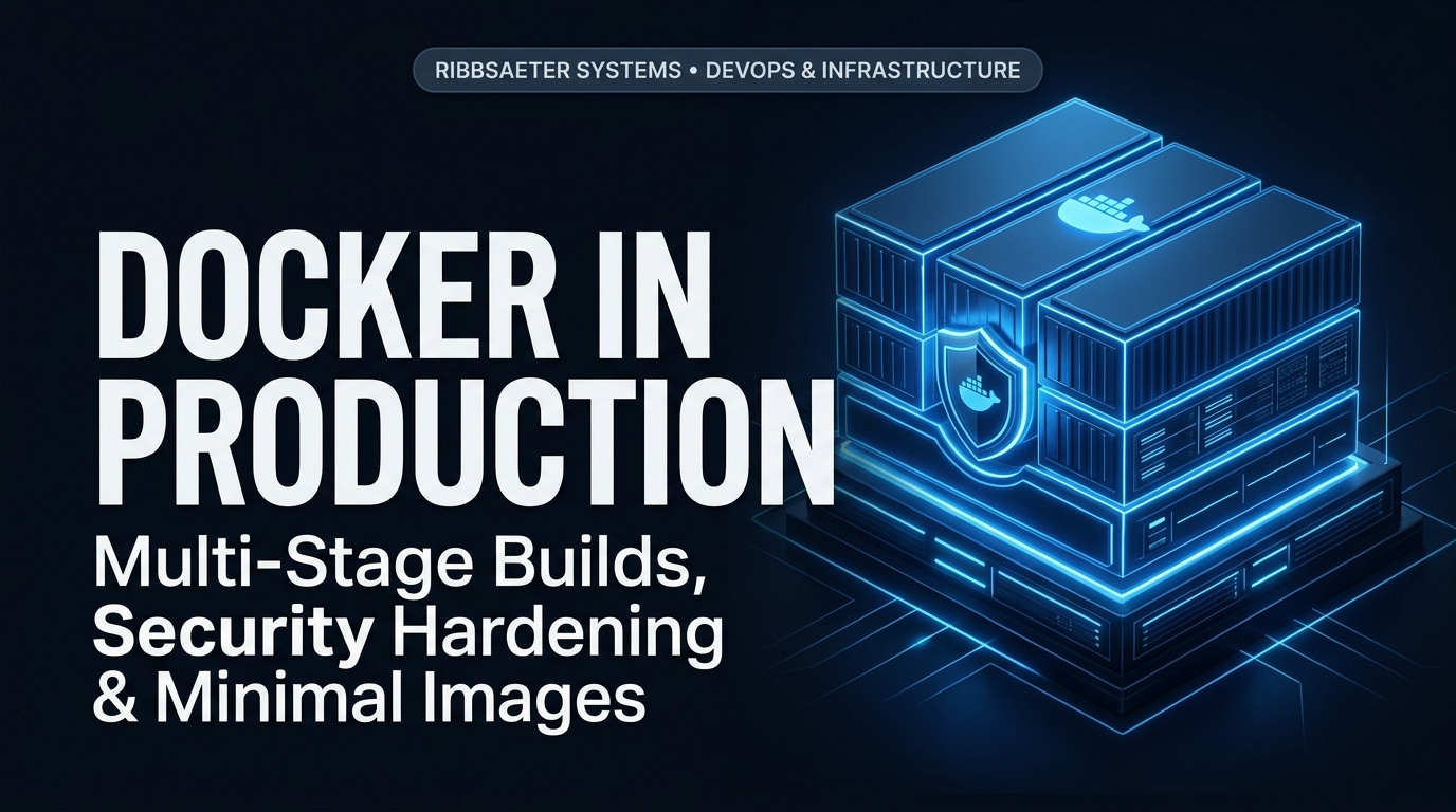 Docker in Production — Multi-Stage Builds & Security