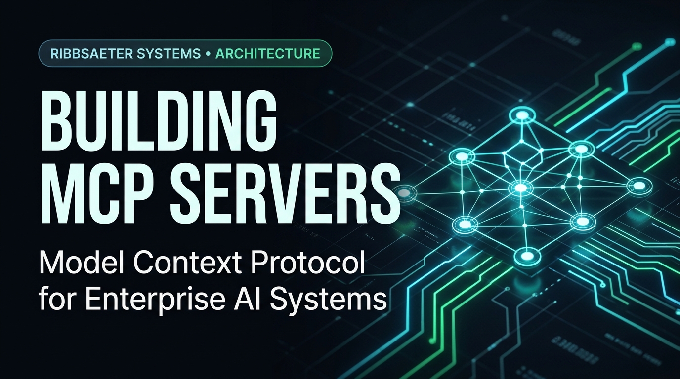 Building MCP Servers for Enterprise AI Systems